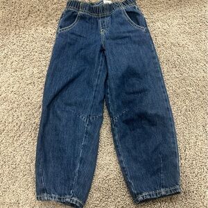 Old Navy Little Girls Barrel Jeans